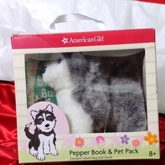 American Girl Doll Carrier Contains 1 Plush Pepper Dog 1 Pepper 📚 1 Pet Pack - Picture 9 of 9